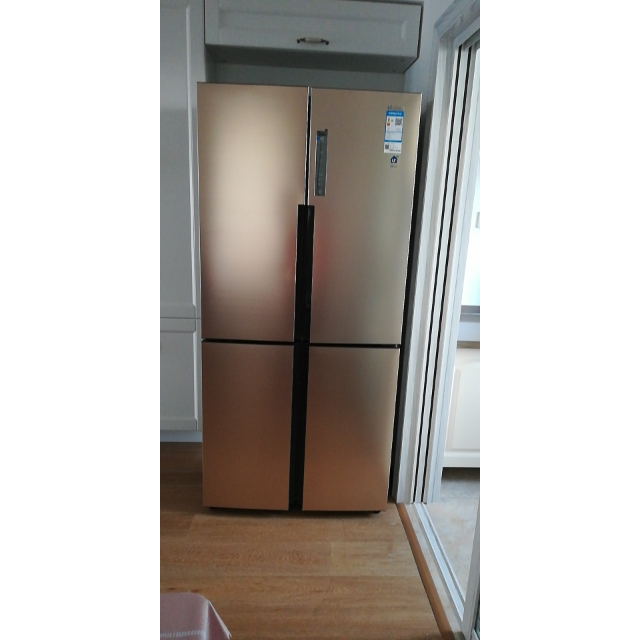 海尔(haier)bcd-458wdvmu1 458升十字门对开门多门变频冰箱 风冷无霜