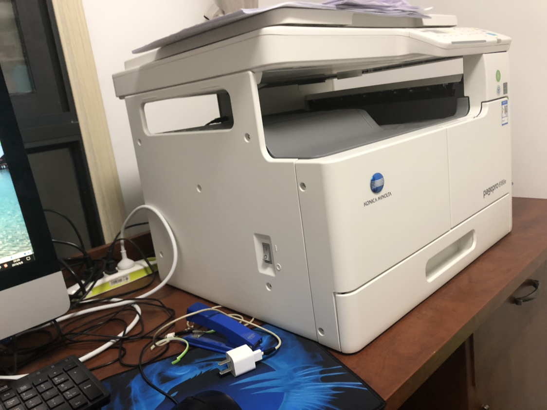 柯尼卡 美能达打印机6180e 家用办公a3a4黑白激光打印复印扫描多功能