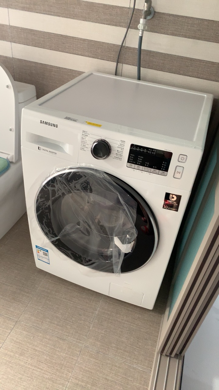 三星(samsung)8公斤洗干一体机大容量快速洗智能变频全自动滚筒洗衣机