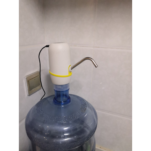 美厨桶装水抽水器家用饮水器纯净水压水器充电式无线电动吸水器自动