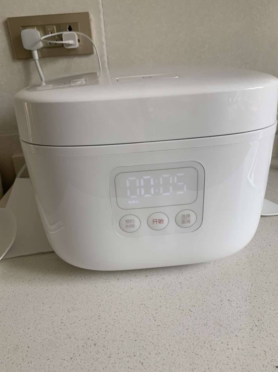 小米(mi)米家电饭煲4l 大容量 小爱同学语音控制2.0mm厚质锅胆晒单图