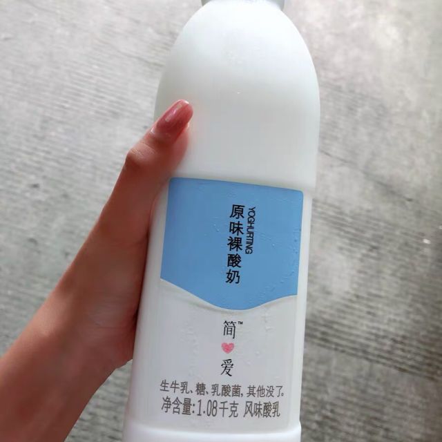 简爱原味裸酸奶家庭装108kg