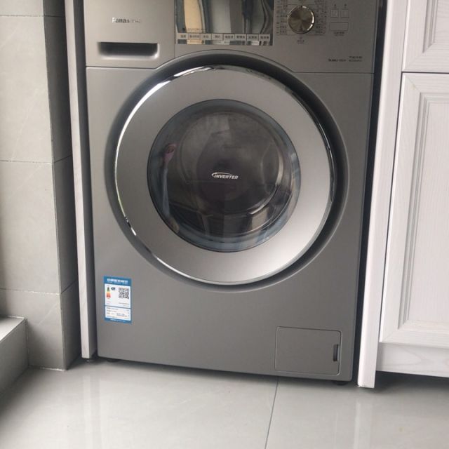 松下panasonic10公斤全自动洗衣机滚筒洗衣机变频静音高温除菌泡沫净