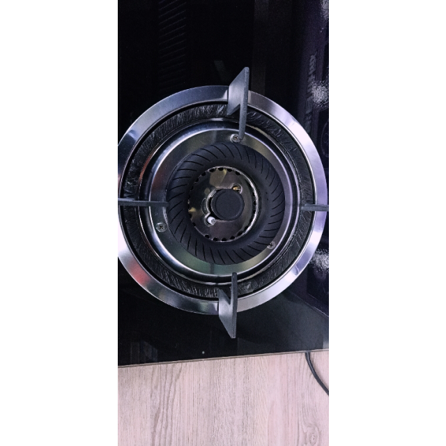 美的midea燃气灶jztmq7610g钢化玻璃燃气灶大火力节能环保灶具台嵌