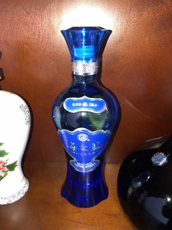 蓝色经典 海之蓝 52度 480ml*2 礼盒装 浓香型白酒 口感绵柔(新老包装