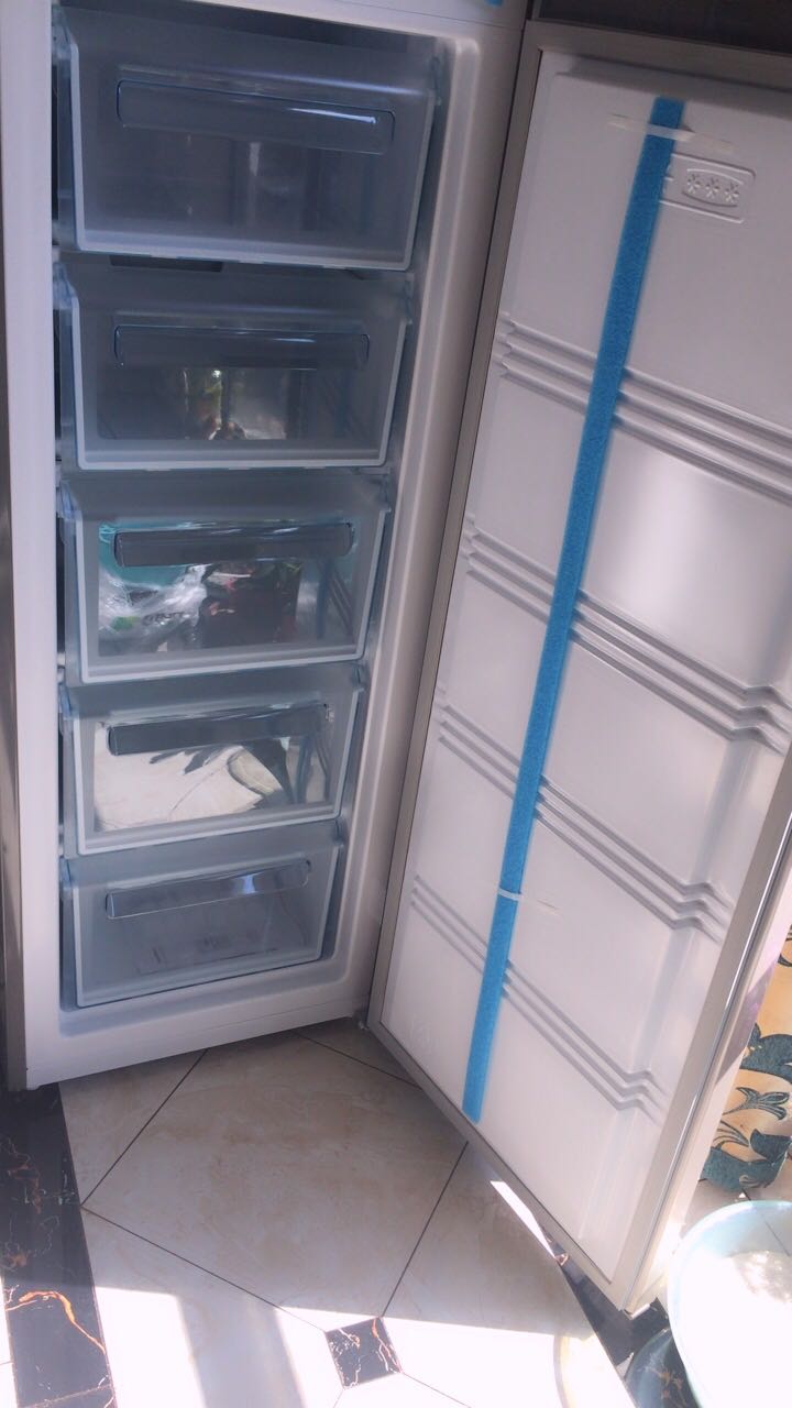 容声(ronshen)bd-170ke 170升 分层大抽屉 立式冷冻柜冰柜 家用冷冻电