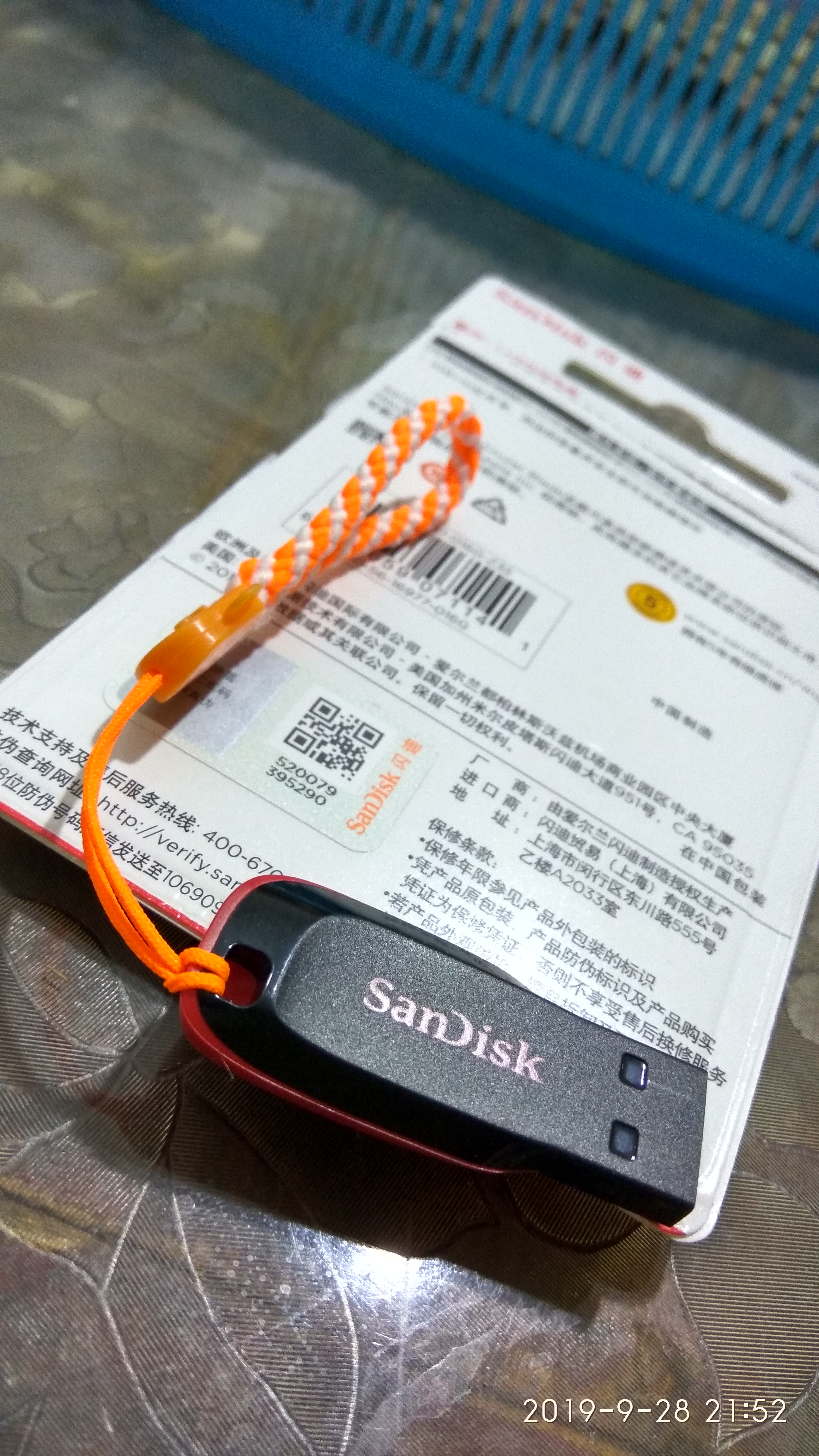 【免邮】闪迪(sandisk u盘 16gb usb2.