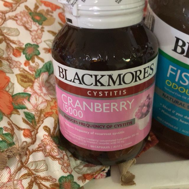 【保护女性泌尿系统】blackmores 澳佳宝 蔓越莓精华 60片/瓶 澳洲