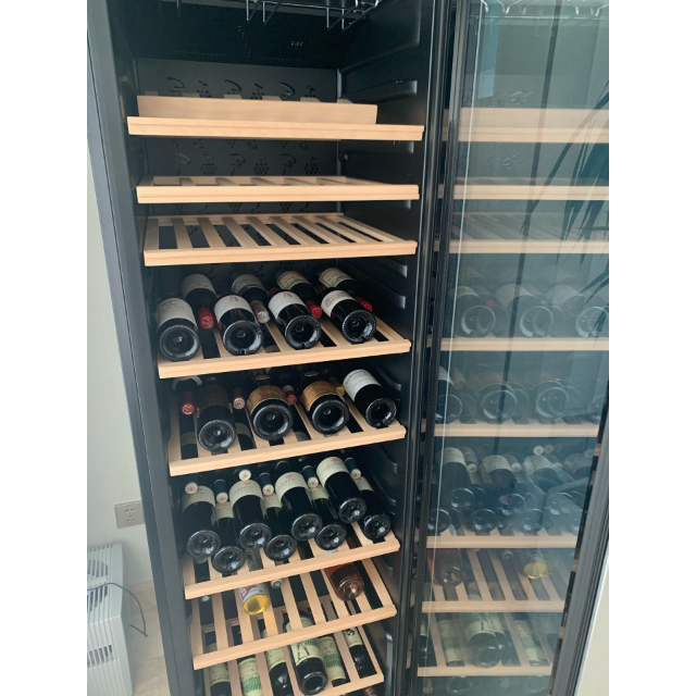 casarte卡萨帝红酒柜恒温 366升冷柜冰吧 海尔红酒柜冰箱嵌入式 智能