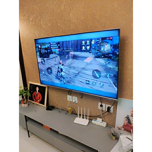 创维彩电55g65055英寸全时ai4k超高清全面屏杜比全景声解码画质防抖