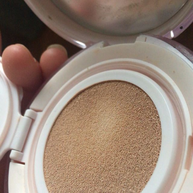 冰菊(bing ju)水光雪润气垫cc霜(自然色)裸妆遮瑕微商爆款保湿提亮