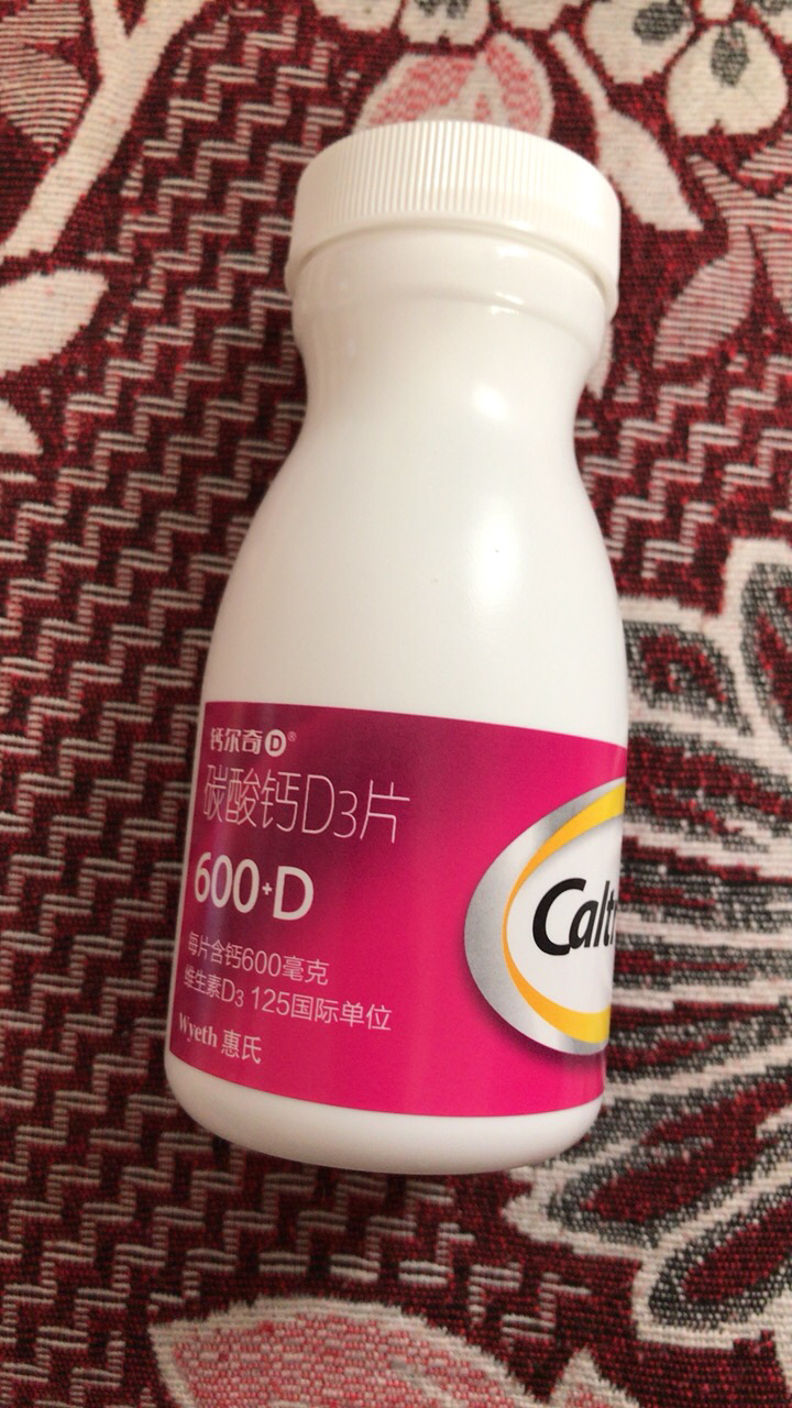 钙尔奇碳酸钙d3片60片 孕妇妊娠更年期成人中老年人钙片骨质疏松晒单