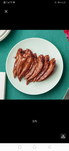 【周黑鸭_锁鲜】 鸡翅尖280g*2 气调盒装卤味零食套餐晒单图