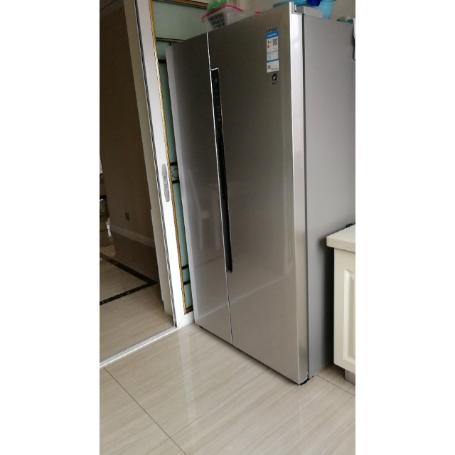 haier海尔572升wifi智能变频风冷无霜对开门冰箱bcd572wdenu1