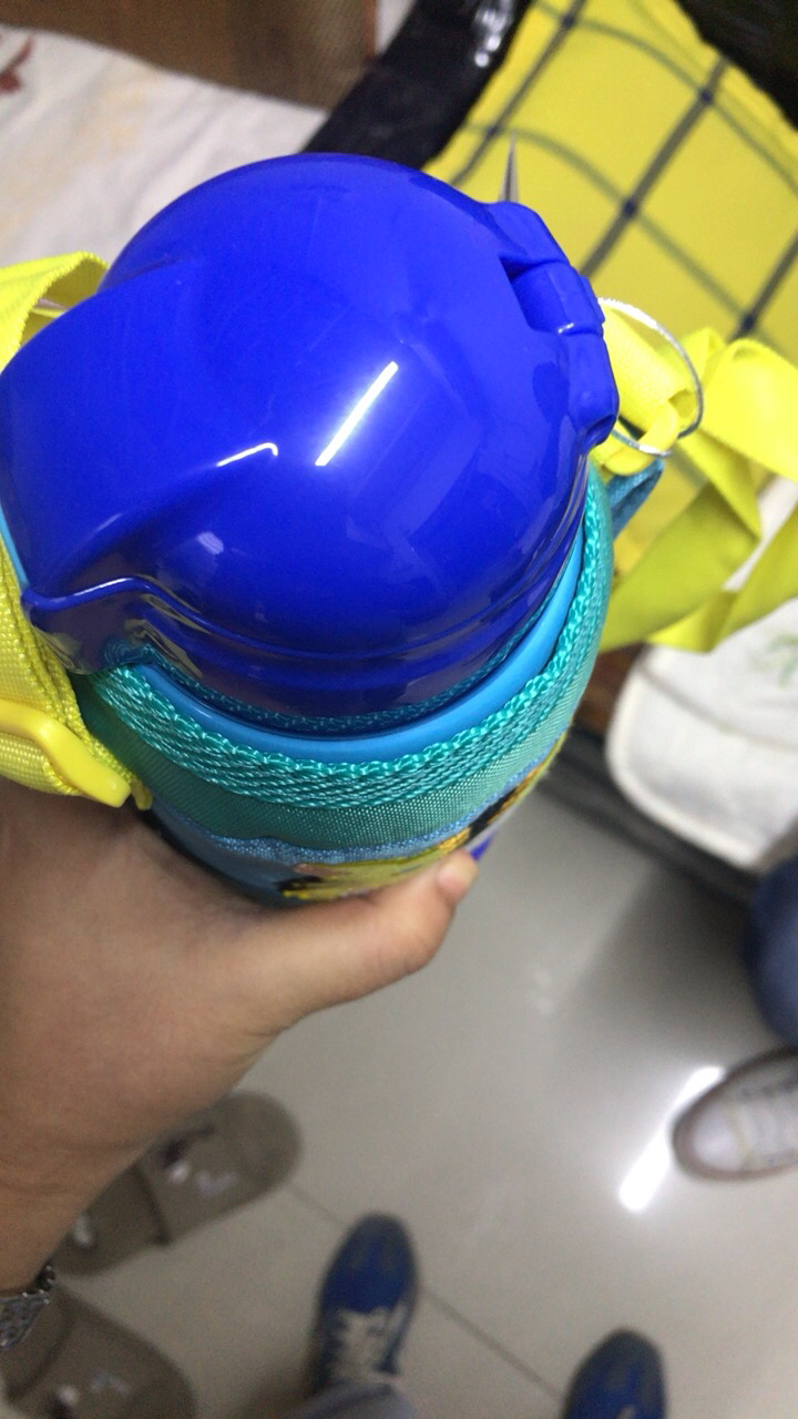 虎牌(tiger)儿童保温杯卡通吸管杯304不锈钢mml-c06c宝宝喝水杯子防摔