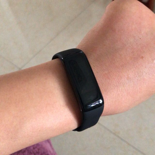 乐心手环5s智能运动心率监测手环黑色