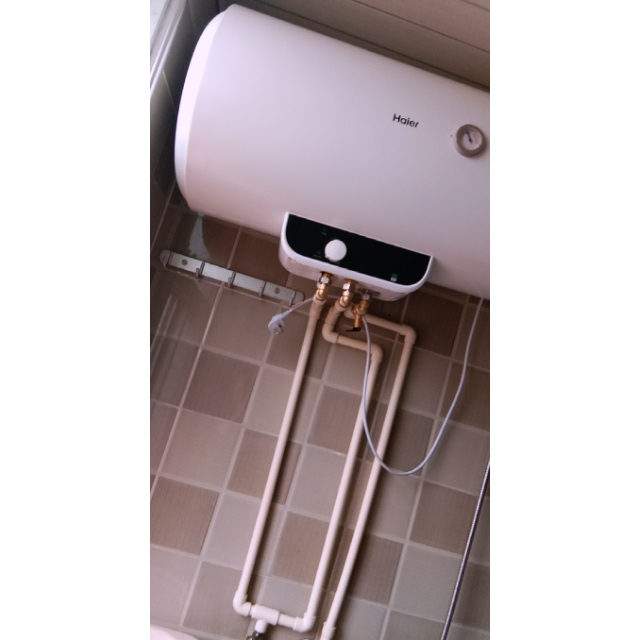 haier/海尔电热水器 es60h-s2 双热力储水式热水器 60升2000w功率 8年