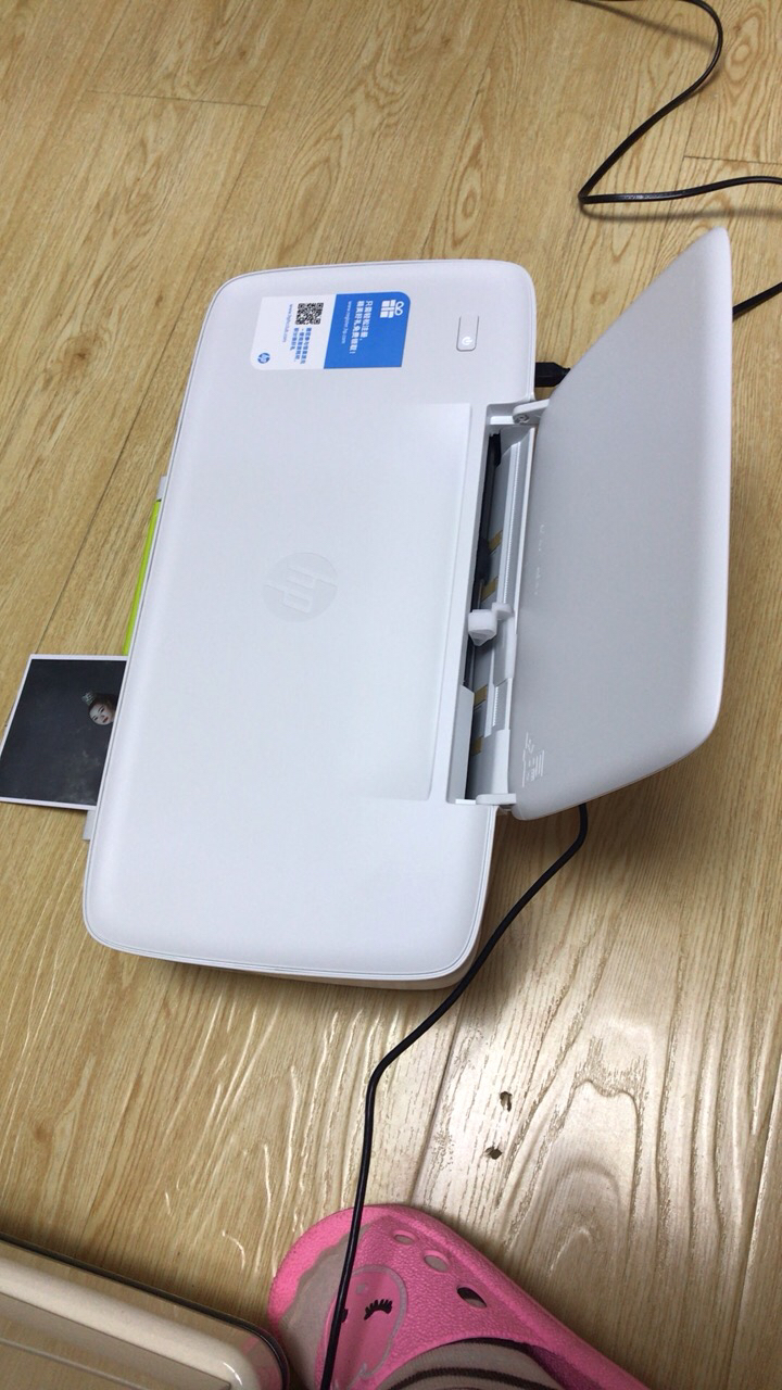 惠普(hp)deskjet 1112彩色喷墨打印机家用学生照片小型迷你连供a4文档
