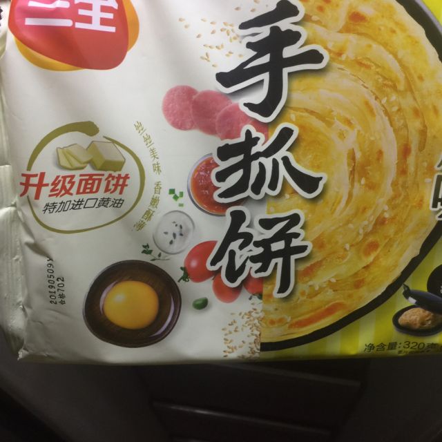 三全千絲手抓餅原味320g