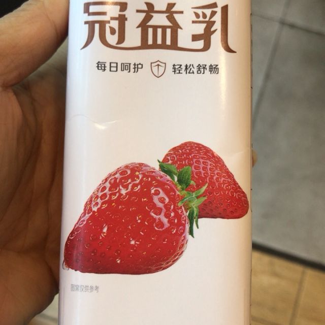 蒙牛冠益乳风味发酵乳草莓果粒酸奶酸牛奶450g