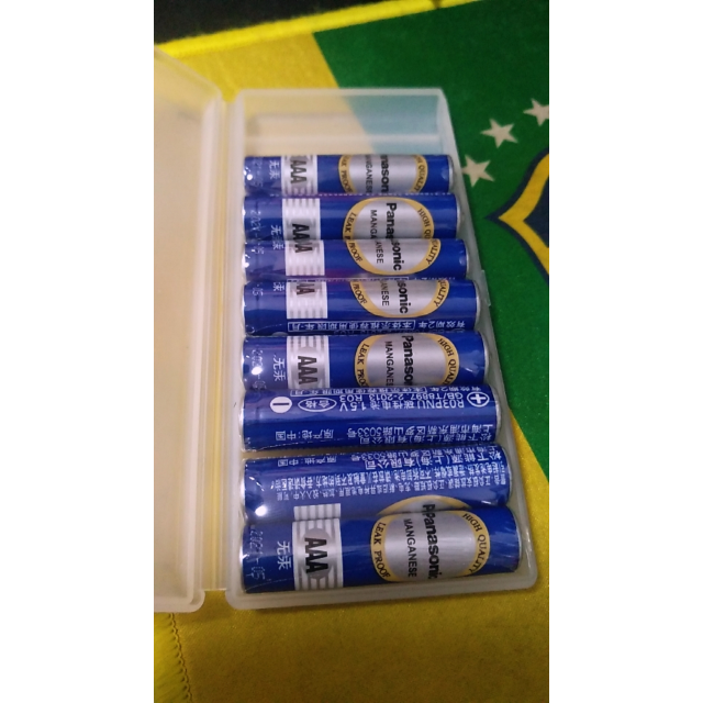 松下panasonic正品碳性7号七号干电池12粒干电池儿童玩具体重秤批发