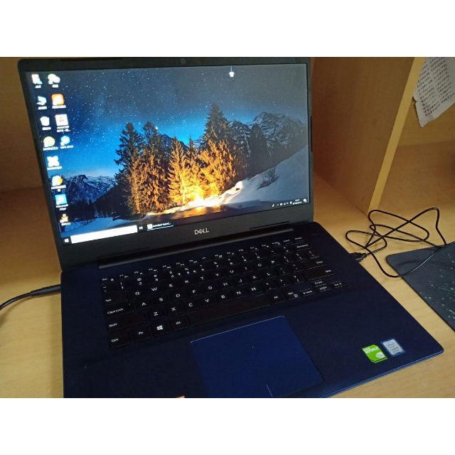 戴尔(dell)成就/灵越5590 超级本十代酷睿i5-10210u 8g 256g固态 mx2