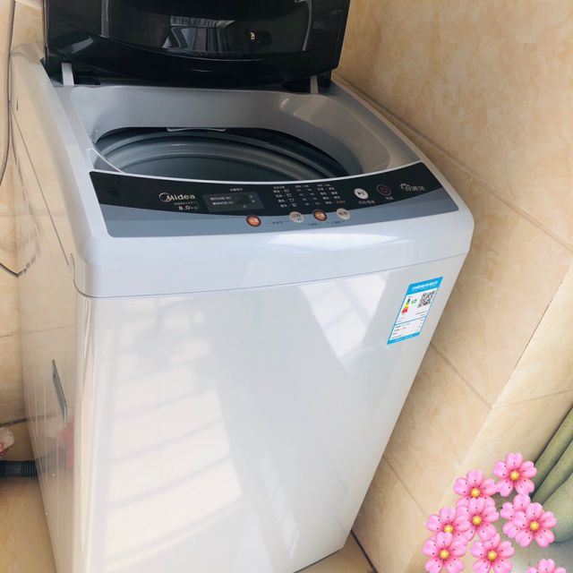 美的mideamb80eco18公斤静音波轮洗脱一体洗衣机波轮全自动节能低功耗