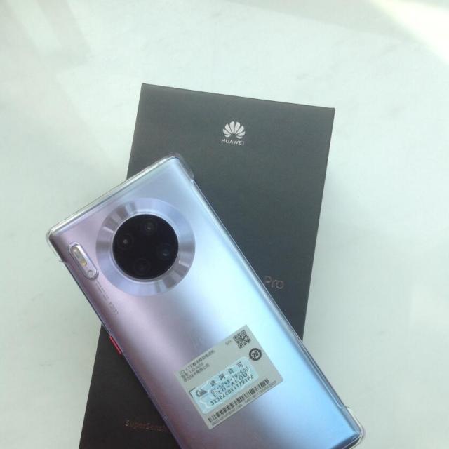 华为huaweimate30pro8gb128gb星河银超曲面环幕屏麒麟990智慧芯片4000