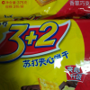 康师傅 3+2苏打夹心饼干 香草巧g力味375g味道不错，大品牌，质量可靠，比