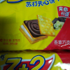 康师傅 3+2苏打夹心饼干 香草巧g力味375g味道不错，大品牌，质量可靠，比