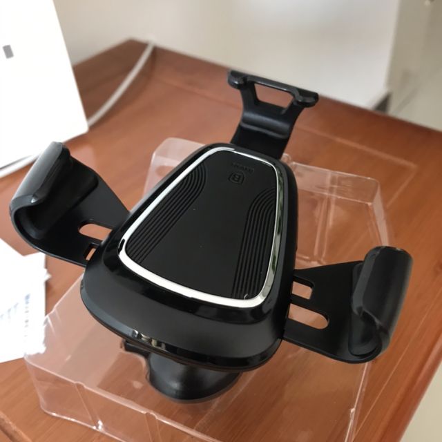 倍思baseus车载手机支架手机架卡扣式出风口支架多功能车载支架导航