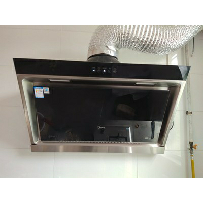 美的(midea)抽油烟机tj9015s 17立方侧吸式油烟机单机大吸力家用触控