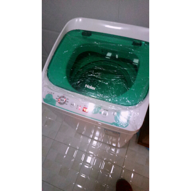 haier海尔ebm3365w33公斤迷你洗衣机全自动小型波轮母婴儿童洗衣机