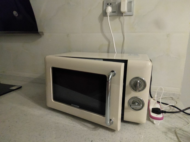 圈厨crwb01b微波炉家用小型正品多功能迷你转盘式复古机械新款20l小米