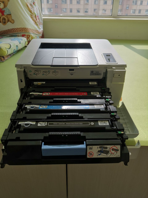 惠普(hp)m154nw 彩色激光打印机 家用彩色 手机无线wifi网络a4打印