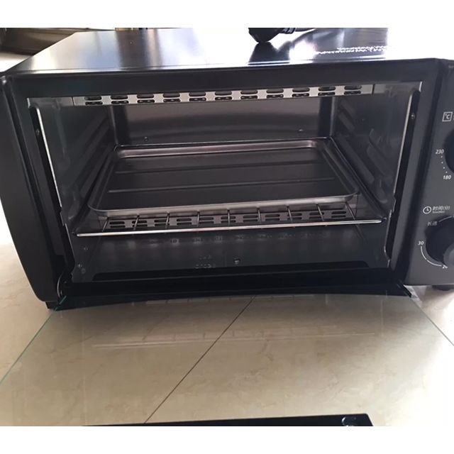 美的midea电烤箱10升迷你烤箱家用多功能双层烤位70230度温控易清洁