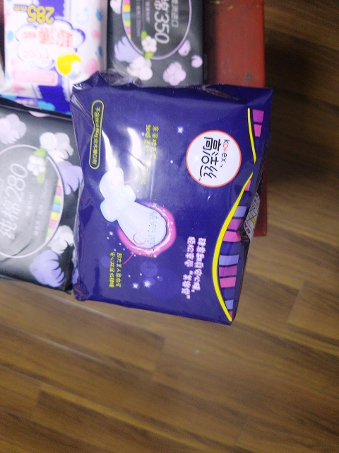 高洁丝臻选系列澳洲纯棉卫生巾夜用350mm 4片*1包晒单图