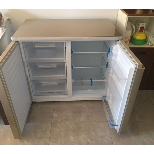 soyea/索伊 bcd-256wem家用卧式冰箱风冷无霜电脑控温嵌入式橱柜对