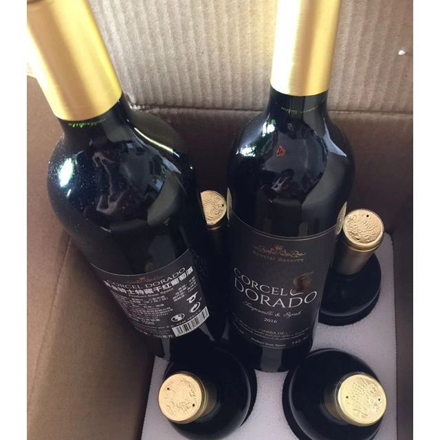 > 西班牙进口红酒 黄金骑士特藏干红葡萄酒750ml*6瓶 整箱装商品评价
