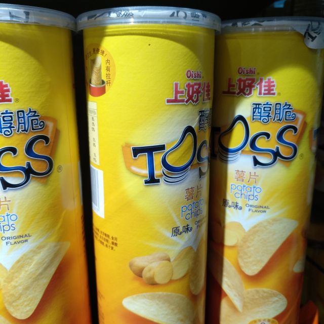 上好佳罐装薯片原味100g