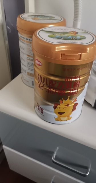 龙丹 冠怡婴幼儿配方奶粉三段12-36个月3段800g罐装/听装晒单图