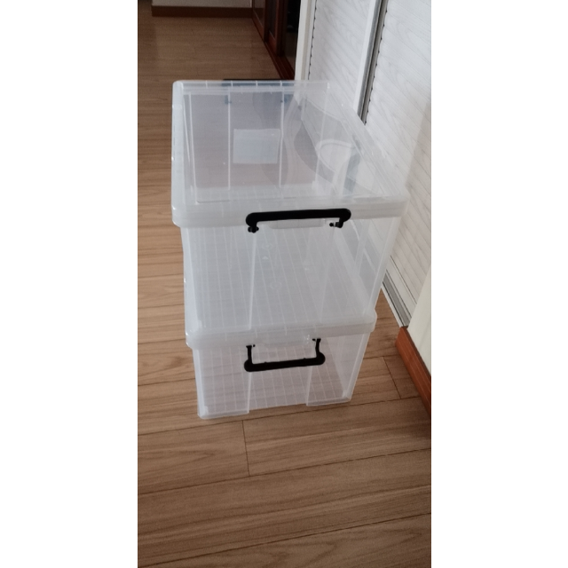 jekojeko特耐斯储物箱65l加固塑料透明收纳箱特大号儿童玩具棉被整理