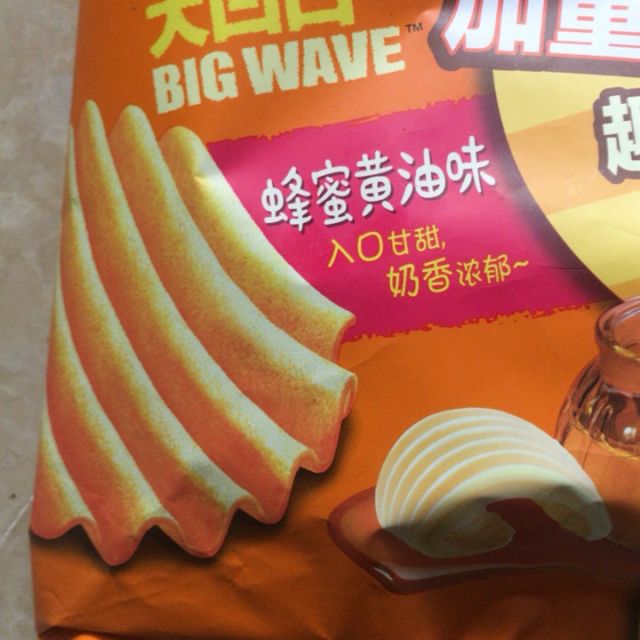 好丽友orion好友趣薯片蜂蜜黄油味75g15g