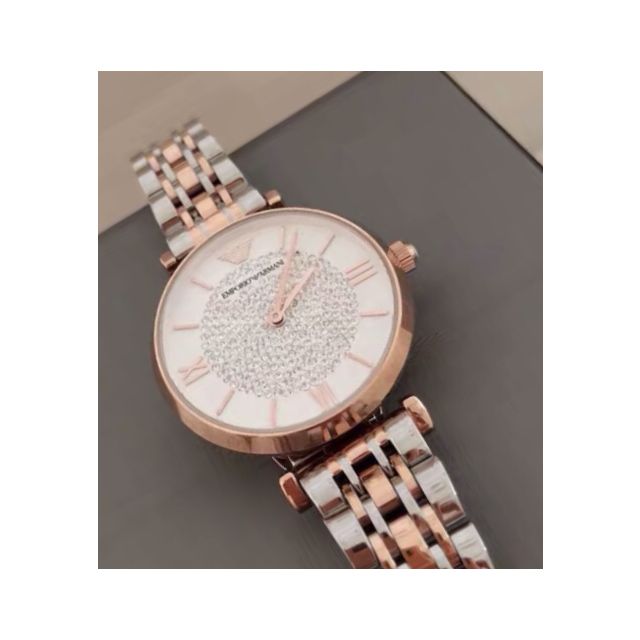 张钧甯佟丽娅同款阿玛尼emporioarmani手表女欧美品牌ar1926石英表