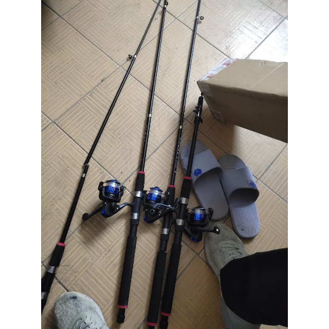> 超硬海竿套装钓鱼竿甩竿远投抛竿海钓竿鱼竿海杆全套抛杆渔具组合