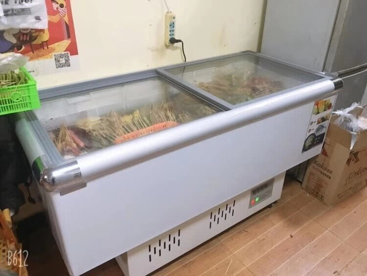 致烈(devole)平岛柜 卧式冰柜大容量冷冻柜烧烤配菜柜展示柜冷藏商用