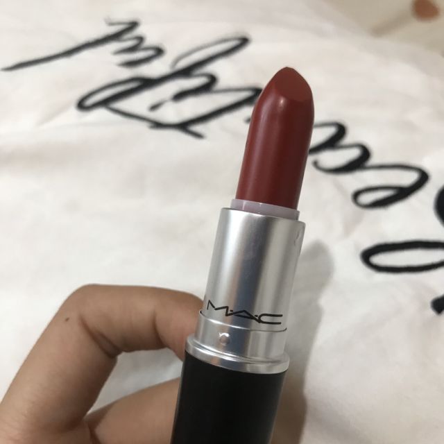 魅可mac子弹头口红唇膏russianred复古俄罗斯红3g显色不易脱妆红色系