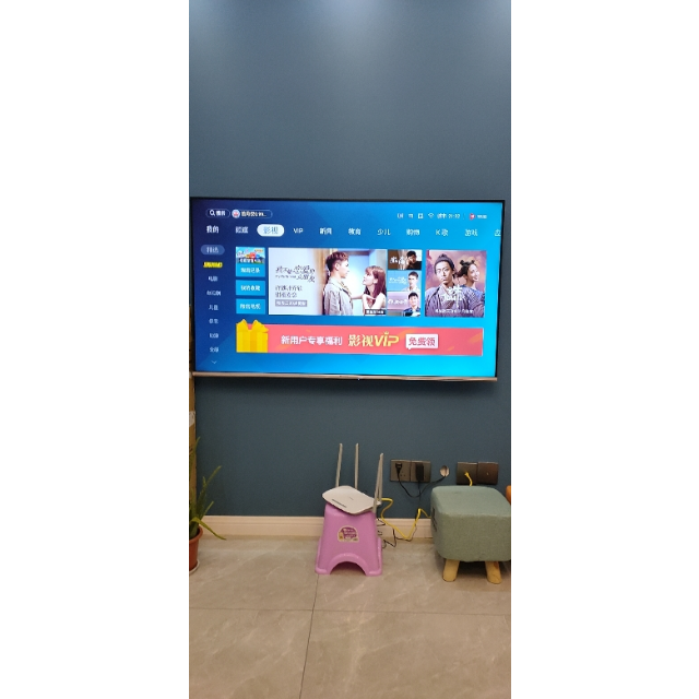 海信hisensehz55a66e55英寸4k超高清远场语音一呼必应全面ai人工智能