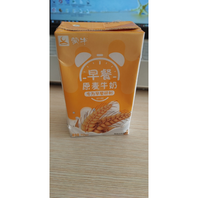 蒙牛早餐奶麦香味利乐包250ml16盒