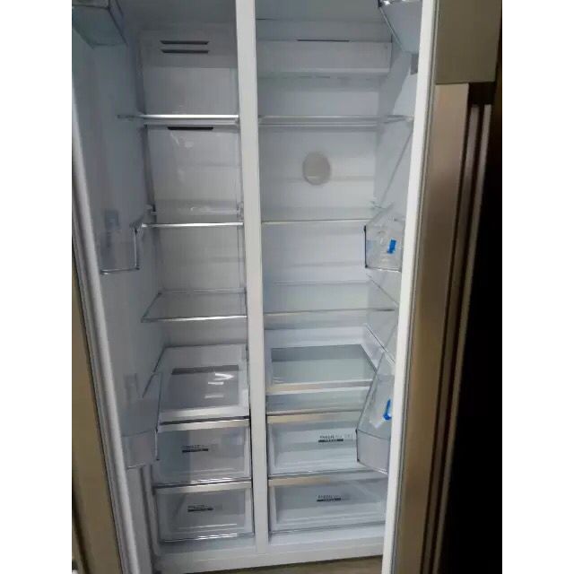 美菱冰箱bcd550wupb星河银